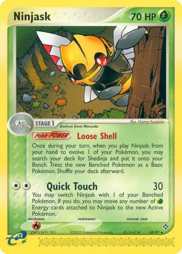 Ninjask 18/97 Normal Dragon