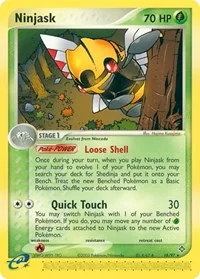 Ninjask | 18/97 | Reverse Holofoil | Dragon