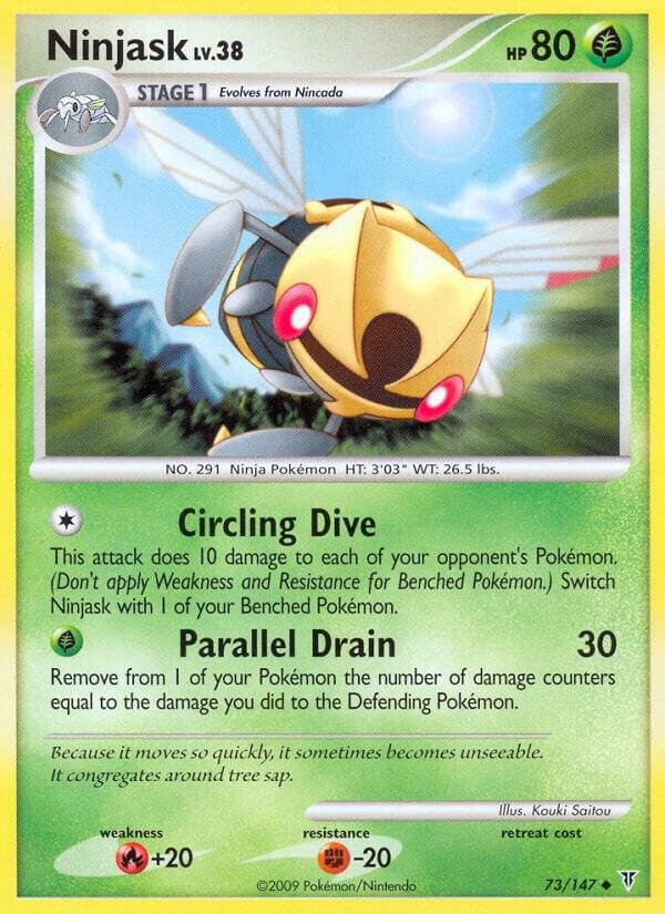 Ninjask 73 Reverse Holofoil Supreme Victors