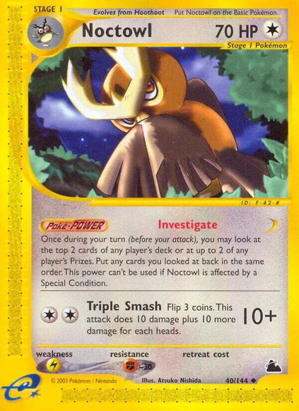 Noctowl 040/144 Reverse Holofoil Skyridge Noctowl 040/144 Reverse Holofoil Skyridge