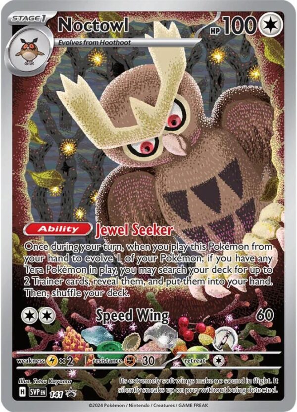 Noctowl 141 Holofoil SV: Scarlet & Violet Promo Cards