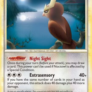 Noctowl 8/123 Reverse Holofoil HeartGold SoulSilver
