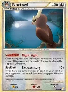 Noctowl | 8/123 (HeartGold & SoulSilver) | 008/123 | Normal | Deck Exclusives