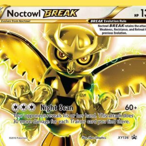 Noctowl BREAK XY136 Holofoil XY Promos Noctowl BREAK XY136 Holofoil XY Promos