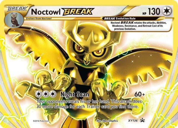 Noctowl BREAK XY136 Holofoil XY Promos Noctowl BREAK XY136 Holofoil XY Promos