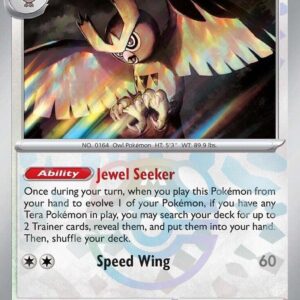 Noctowl (Master Ball Pattern) 078/131 Holofoil SV: Prismatic Evolutions