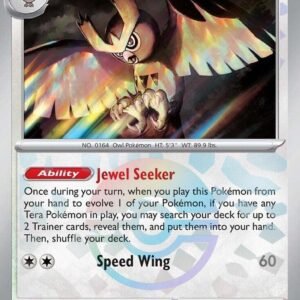 Noctowl (Poke Ball Pattern) 078/131 Holofoil SV: Prismatic Evolutions Noctowl (Poke Ball Pattern) 078/131 Holofoil SV: Prismatic Evolutions