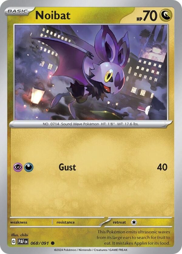 Noibat 068/091 Normal SV: Paldean Fates
