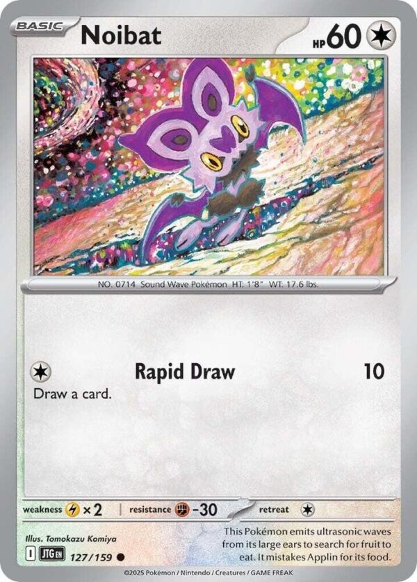 Noibat 127/159 Normal SV09: Journey Together Noibat 127/159 Normal SV09: Journey Together