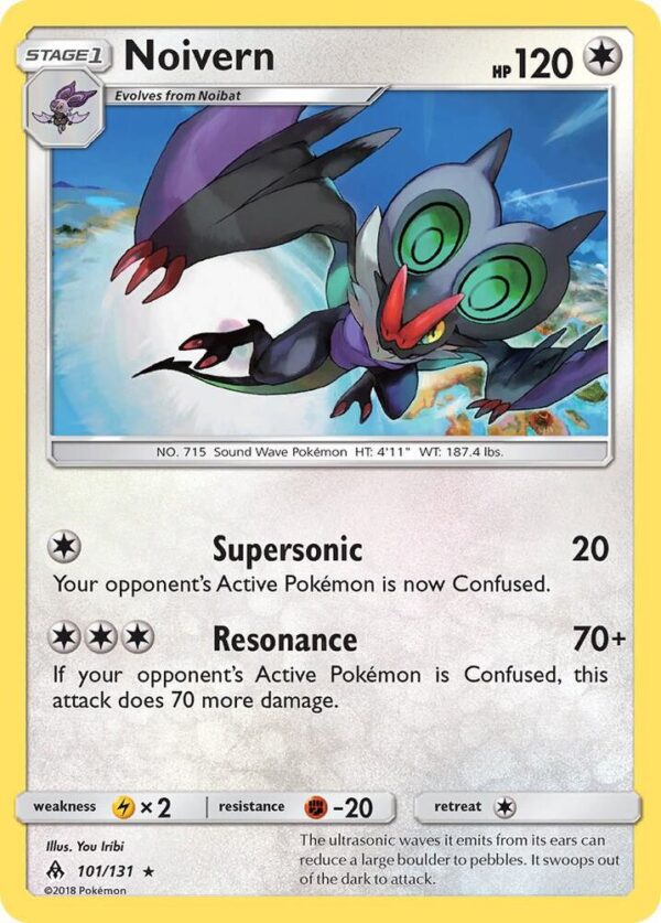 Noivern 101/131 Normal SM – Forbidden Light