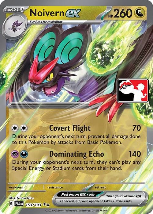 Noivern ex 153/193 Holofoil Prize Pack Series Cards
