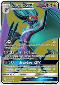 Noivern GX (Full Art) | 141/147 | Holofoil | SM - Burning Shadows
