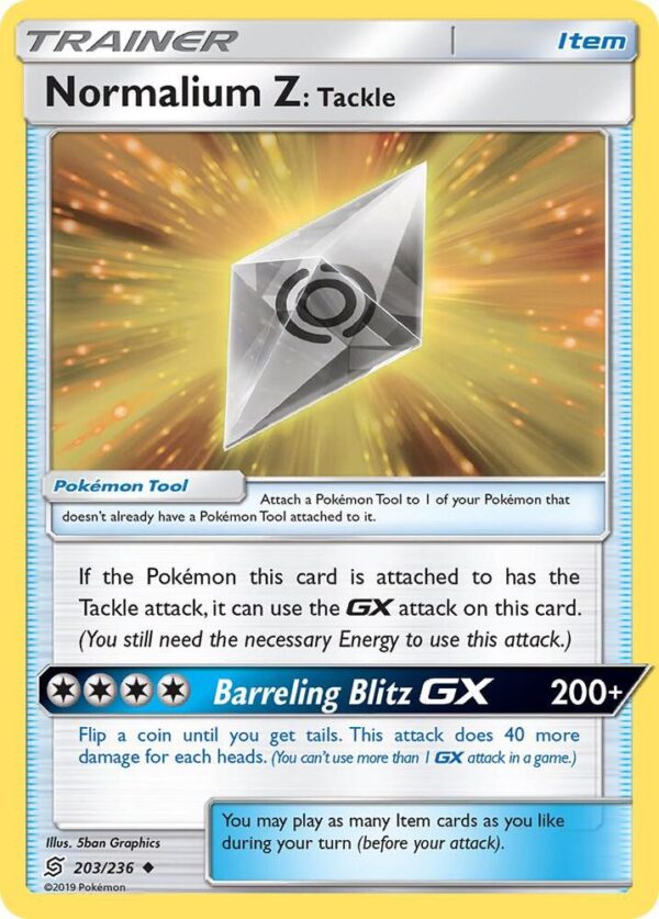 Normalium Z: Tackle 203/236 Normal SM – Unified Minds