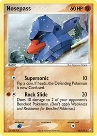 Nosepass | 25/110 | Reverse Holofoil | Holon Phantoms