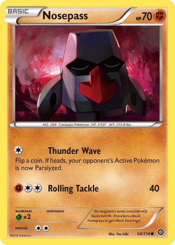 Nosepass 54/114 Normal XY – Steam Siege
