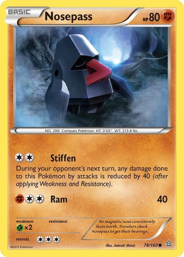 Nosepass 78/160 Normal XY – Primal Clash Nosepass 78/160 Normal XY – Primal Clash