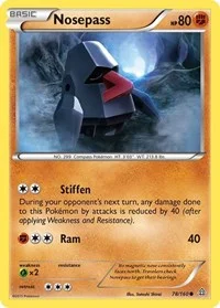 Nosepass | 78/160 | Reverse Holofoil | XY - Primal Clash
