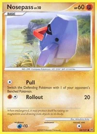 Nosepass | 84/127 | Reverse Holofoil | Platinum