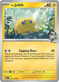 N's Joltik | 049/159 | Reverse Holofoil | SV09: Journey Together