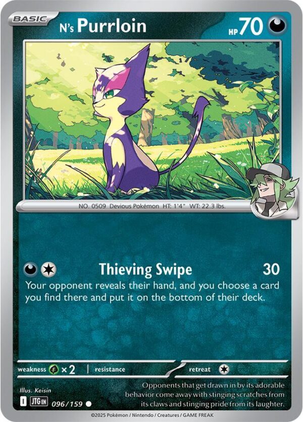 N’s Purrloin 096/159 Normal SV09: Journey Together N’s Purrloin 096/159 Normal SV09: Journey Together