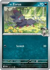 N's Zorua | 097/159 | Normal | SV09: Journey Together