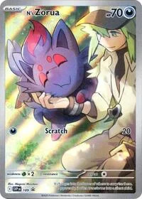 N's Zorua | 189 | Holofoil | SV: Scarlet & Violet Promo Cards