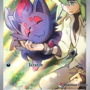 N’s Zorua 189 (Pokemon Center Exclusive) Holofoil SV: Scarlet & Violet Promo Cards