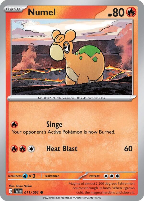 Numel 011/091 Normal SV: Paldean Fates
