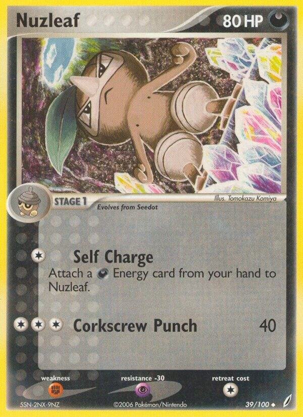 Nuzleaf 39/100 Normal Crystal Guardians