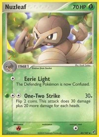 Nuzleaf | 43/107 | Reverse Holofoil | Deoxys