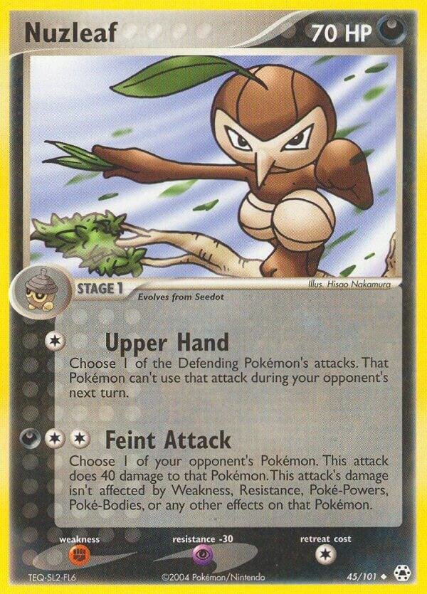 Nuzleaf 45/101 Normal Hidden Legends Nuzleaf 45/101 Normal Hidden Legends