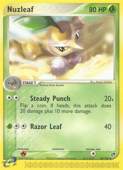 Nuzleaf 48/100 Normal Sandstorm