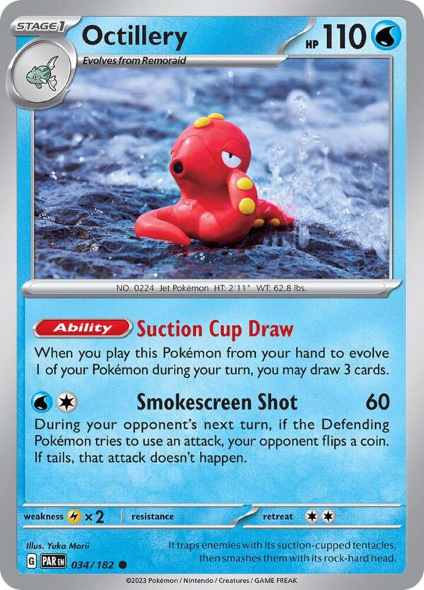 Octillery 034/182 Normal SV04: Paradox Rift Octillery 034/182 Normal SV04: Paradox Rift