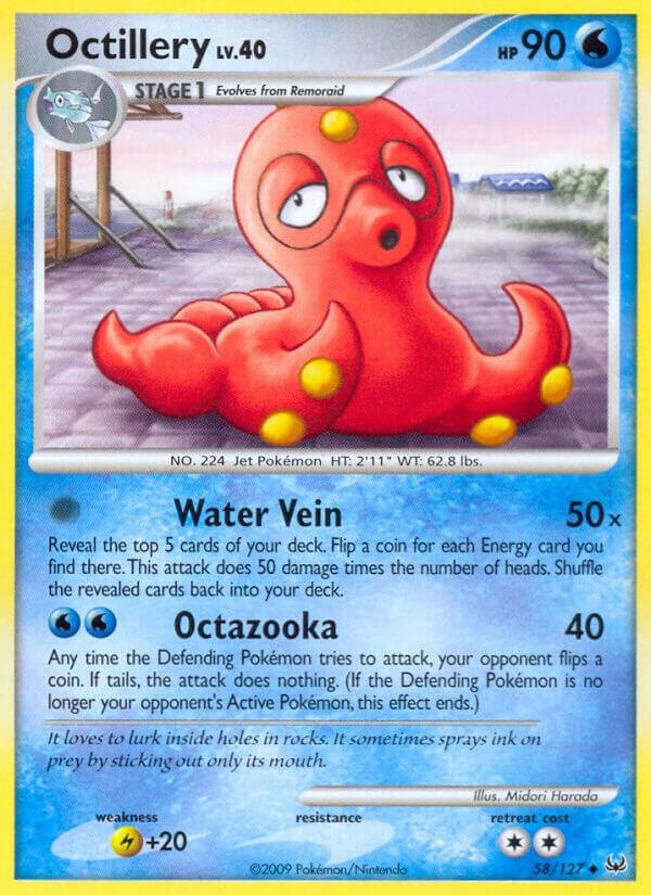 Octillery 58/127 Normal Platinum Octillery 58/127 Normal Platinum