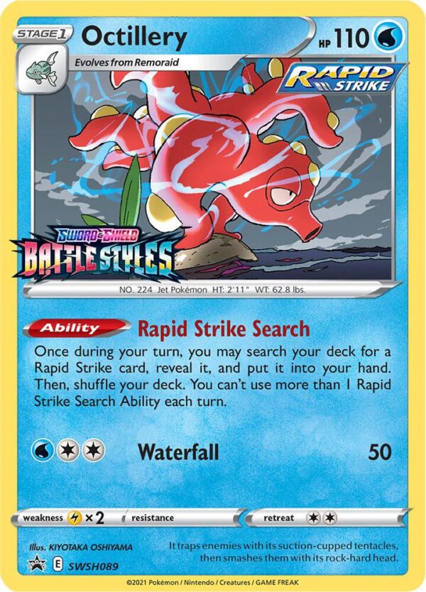 Octillery SWSH089 (Prerelease) Holofoil SWSH: Sword & Shield Promo Cards Octillery SWSH089 (Prerelease) Holofoil SWSH: Sword & Shield Promo Cards