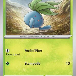 Oddish 001/197 Normal SV03: Obsidian Flames Oddish 001/197 Normal SV03: Obsidian Flames