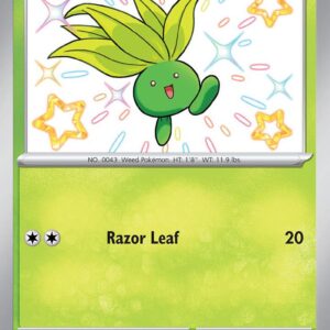 Oddish 092/091 Holofoil SV: Paldean Fates Oddish 092/091 Holofoil SV: Paldean Fates