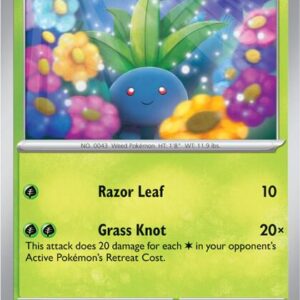 Oddish 102 Normal SV: Scarlet & Violet Promo Cards Oddish 102 Normal SV: Scarlet & Violet Promo Cards