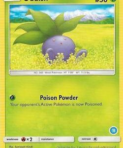 Oddish (11) 4/147 Normal SM Trainer Kit: Alolan Sandslash & Alolan Ninetales