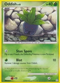 Oddish (111) | 111/146 | Reverse Holofoil | Legends Awakened