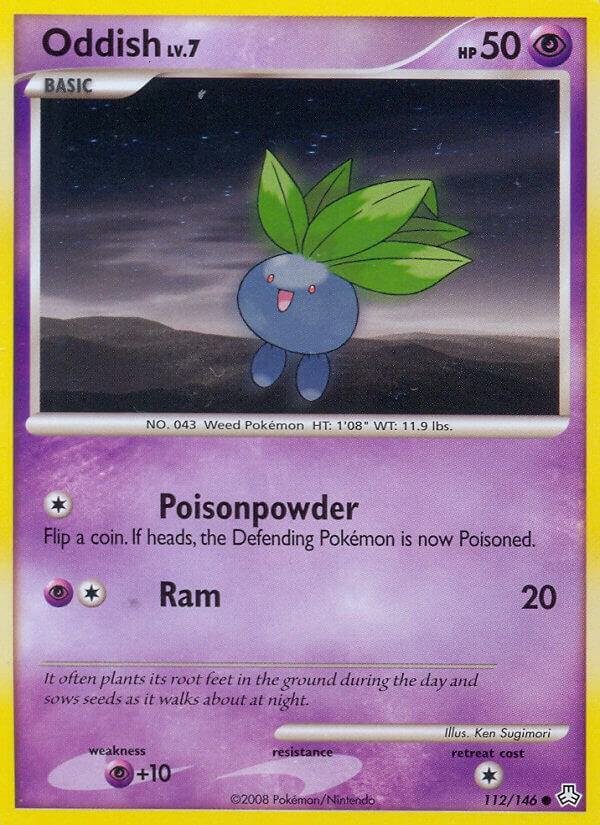 Oddish (112) 112/146 Reverse Holofoil Legends Awakened