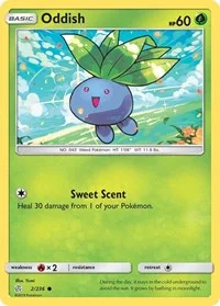 Oddish | 2/236 | Reverse Holofoil | SM - Cosmic Eclipse