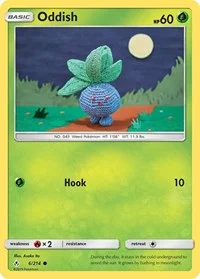 Oddish (6) | 6/214 | Reverse Holofoil | SM - Unbroken Bonds