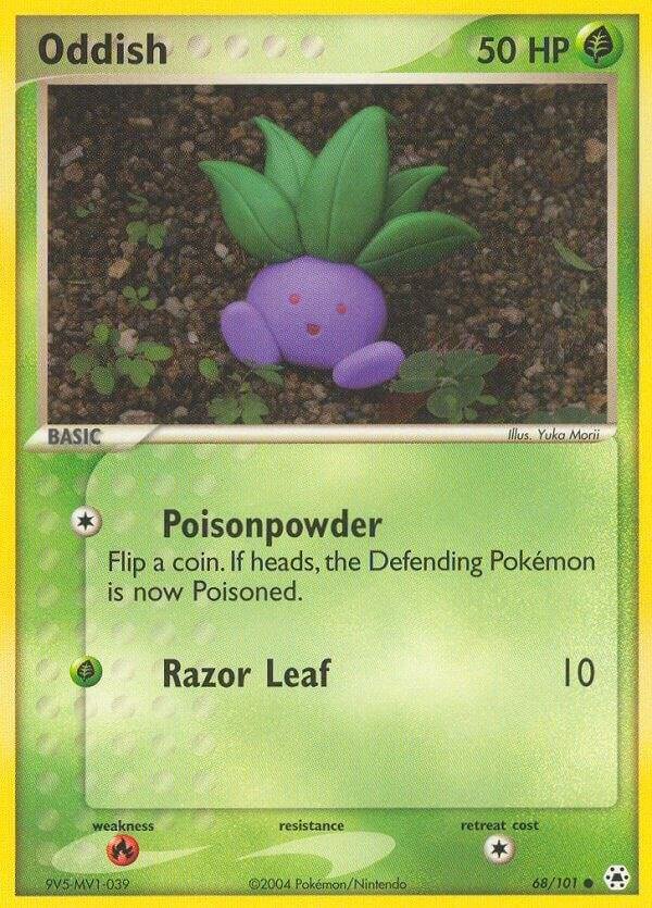Oddish 68/101 Normal Hidden Legends