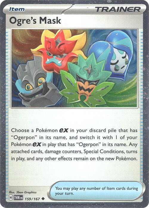 Ogre’s Mask 159/167 (Cosmos Holo) Holofoil Miscellaneous Cards & Products Ogre’s Mask 159/167 (Cosmos Holo) Holofoil Miscellaneous Cards & Products
