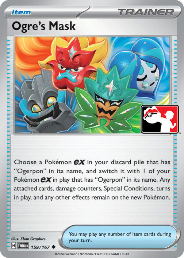 Ogre’s Mask 159/167 Holofoil Prize Pack Series Cards