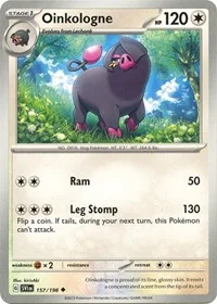 Oinkologne | 157/198 | Reverse Holofoil | SV01: Scarlet & Violet Base Set