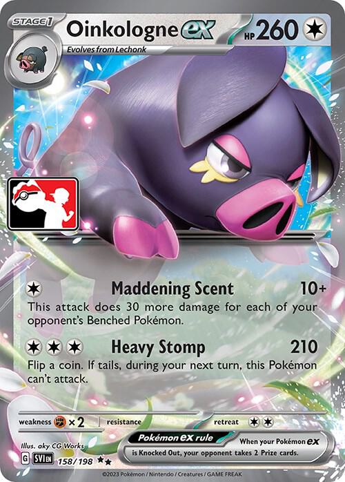 Oinkologne ex 158/198 Holofoil Prize Pack Series Cards