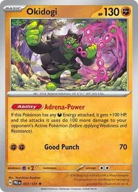 Okidogi | 057/131 | Reverse Holofoil | SV: Prismatic Evolutions