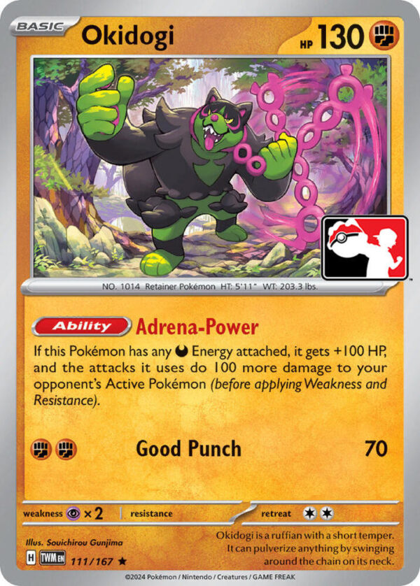 Okidogi 111/167 Normal Prize Pack Series Cards